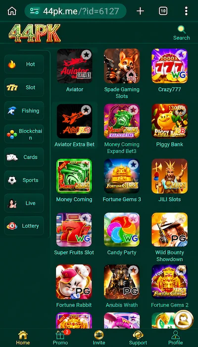 44pk game dashboard image