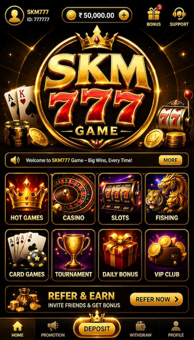 skm777 game dashboard image
